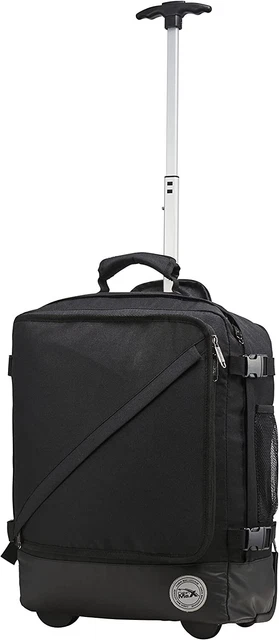 Produktbild von WANDF Handgepäck Rucksack 45x36x20 Cm – Für Easyjet, Mit Nassfach, 17-Zoll-Laptopfach, Grau