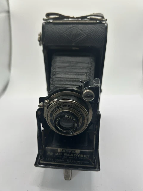 Appareil Photo Pliant Vintage Nicholas Hansen - Format 9x12 Cm - Très Bon état