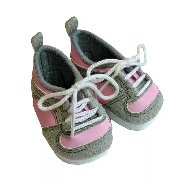 Puppen Schuhe Sportschuhe Turnschuhe 7 cm für Puppen v.  45 - 50 cm Schwenk 2550