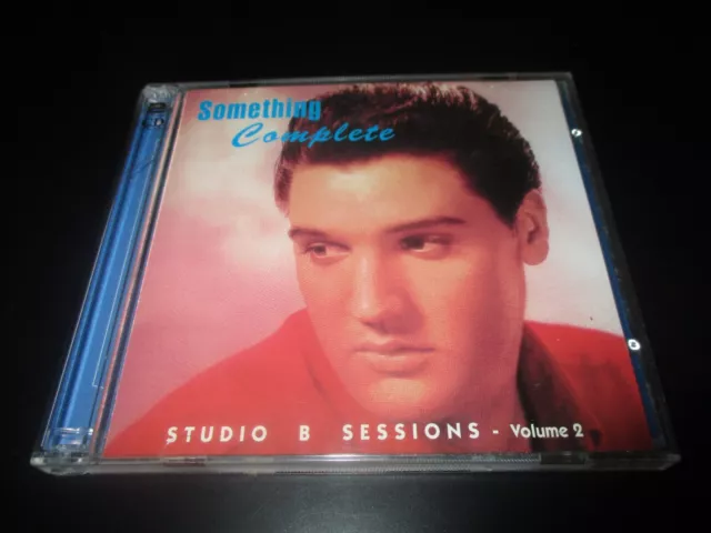 COFFRET 2 CD "ELVIS PRESLEY : SOMETHING COMPLETE" Studio B sessions, volume 2