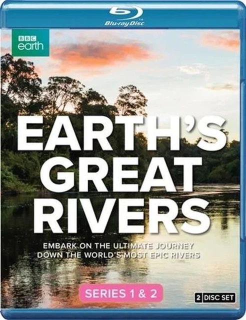 BBC EARTHS GREAT Rivers Series 1 & 2 Blu-ray Bluray Boxset 2 Disc Box ...