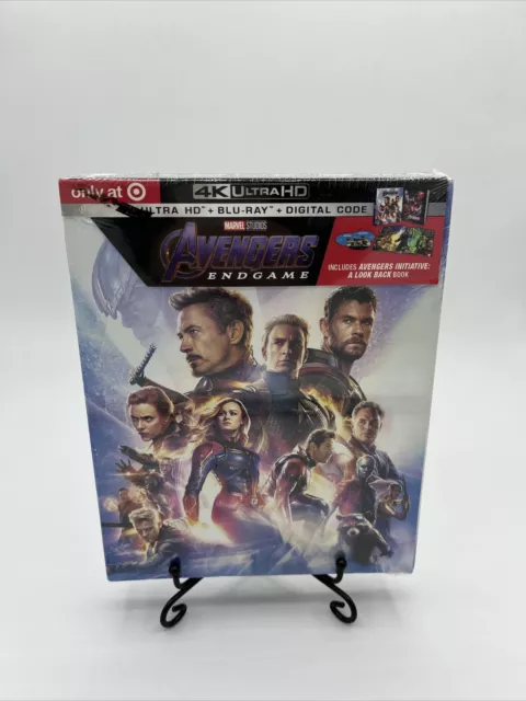 Avengers: EndGame [4K Ultra HD+BluRay+Digital] NEW! Target Exclusive SHIP IN BOX