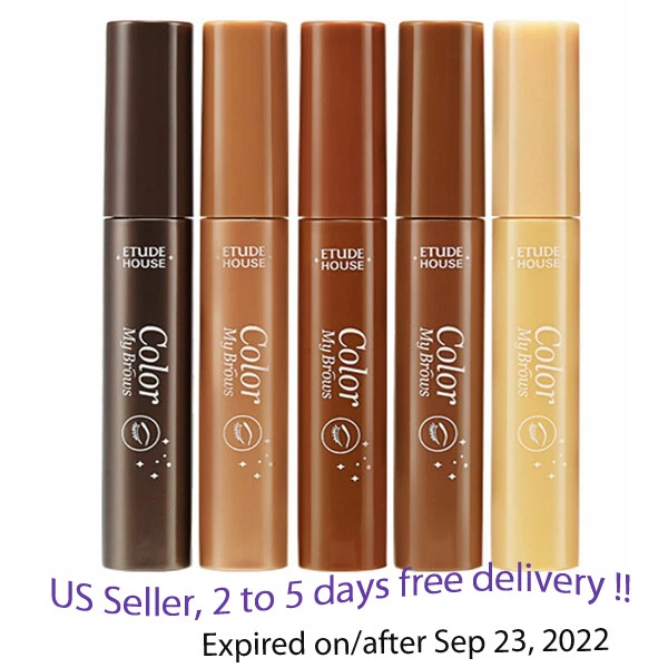 Etude House Color My Brows Mascara (5 color option) + free Gift Sample !!
