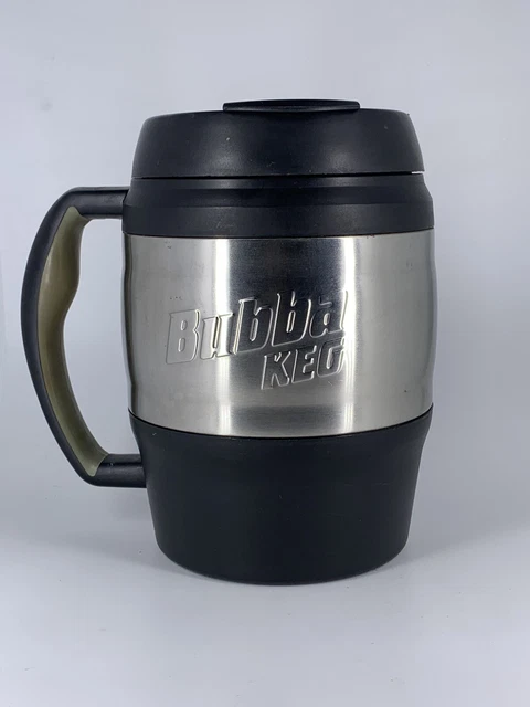 Bubba Keg 52 oz Insulated Black & Stainless Steel Travel Mug Handle Bass Pro