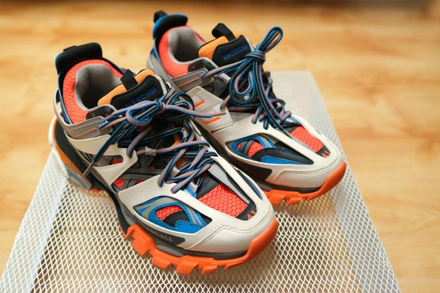 Orange and blue clearance balenciaga