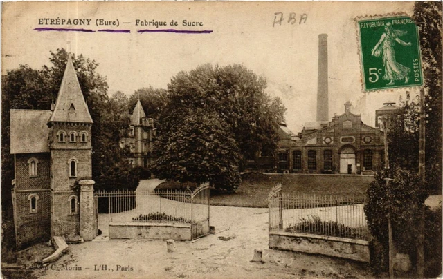 CPA ETREPAGNY - Fabrique de Sucre (478301)