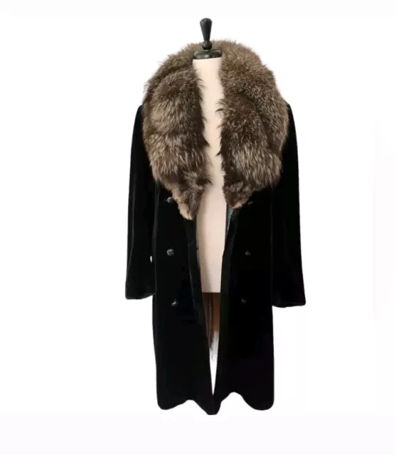 VINTAGE ALASKAN BY Lou Nierenberg Faux Fur Coat $125.00 - PicClick