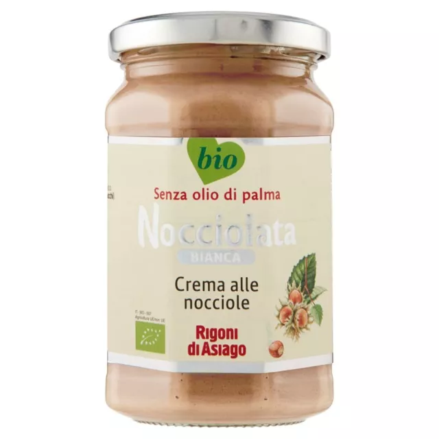 Rigoni Di Asiago Bio Nocciolata Bianca White Schokolade 270g