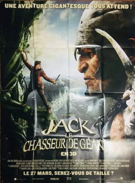 Affiche Cinéma JACK LE CHASSEUR DE GÉANTS 120x160cm Poster / Bryan Singer