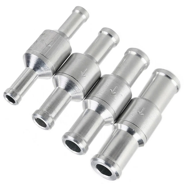 Valvola di non ritorno vendita in argento tubo aspirapolvere 6/8/10/12 mm booster freno
