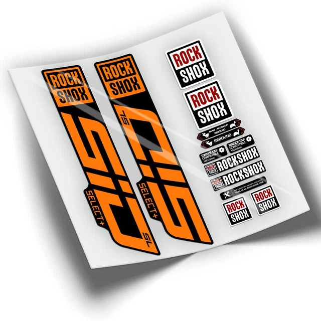 RWP-375 AUTOCOLLANTS COMPATIBLES Fourche Vinyle Rockshox Boxxer Ultimate 2021 EUR 20,00 - FR