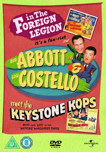 Abbott and Costello: In the Foreign Legion/Meet the Keystone Cops DVD (2012)