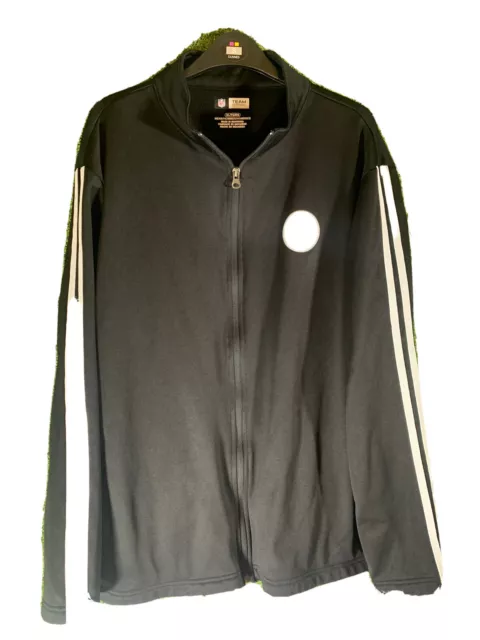 Giacca sportiva NFL Team Apparel Pittsburgh Steelers nera completa con cerniera - XL