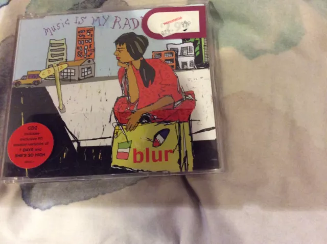 Blur Music Is My Radar CD Single CD2 Includes She’s So High Live