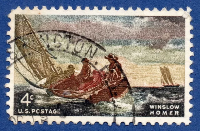USA - alte Briefmarke  - 4c  "Winslow Homer - American Artist"