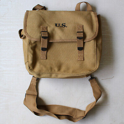 Ww2 Us Military M36 Musette Wwii Canvas Bag Backpack Haversack