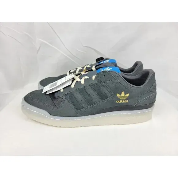 adidas Originals Forum Low Gray Black HQ1507 Men's Size 7.5-13 New Trainer