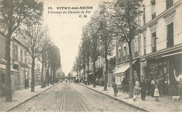 94 Vitry Sur Seine #Mk33117 L Avenue Du Chemin De Fer