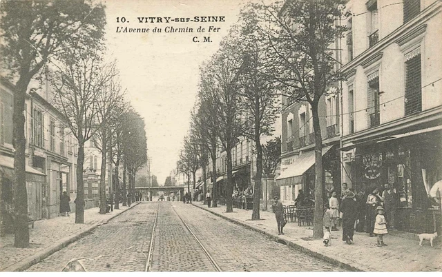 94 Vitry Sur Seine #Mk33117 L Avenue Du Chemin De Fer