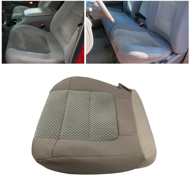 Bottom Seat Cover Replacement For Ford F150 XLT 1999-2003 – Gray Cloth, Driver/Passenger