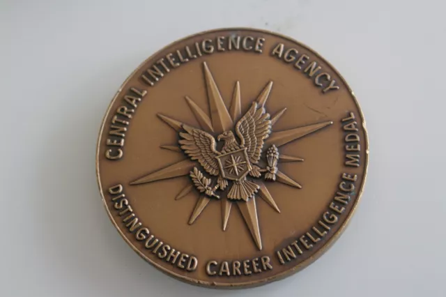 CIA Distinguished Career Intelligence Medal Challenge Coin