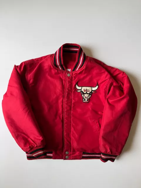 Vintage Jeff Hamilton Chicago Bulls Back To Back NBA Champions Leather  Jacket (Size XL) Signed By Jeff Hamilton — Roots
