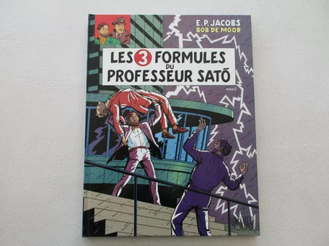 BLAKE ET MORTIMER TBE/TTBE 3 FORMULES DU PROFESSEUR SATO T2 EO 2nd TIRAGE p48