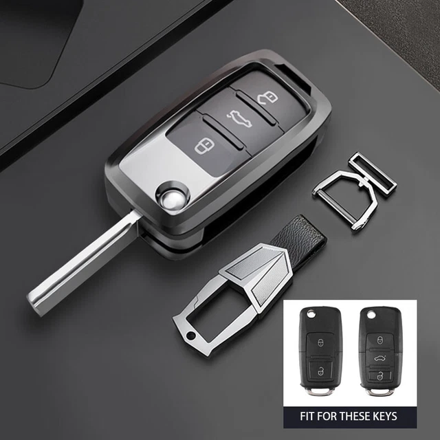 ZINC ALLOY CAR Key Case Cover For VW Jetta MK6/MK5 POLO Golf GTI Passat