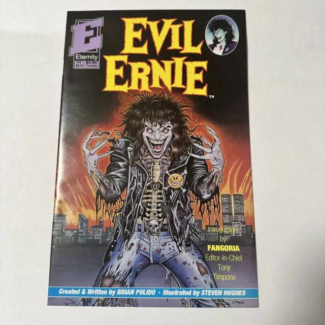 Evil Ernie #1 (1991) VF/NM 1st App Lady Death & Evil Ernie Eternity Brian Pulido