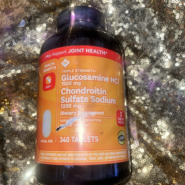 MEMBERS MARK TRIPLE Strength Glucosamine Chondroitin Joint Health
