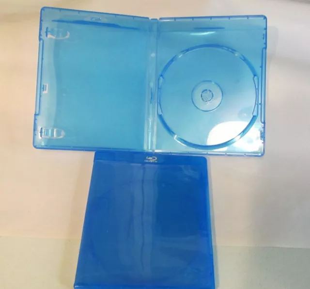 NEW Premium Blu-ray Case 12mm Single Disc w/Blu-Ray Logo / Buy More & Save!