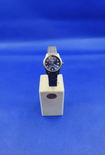 Meister Anker 424.893 Titanium Quarz Damen Armbanduhr in sehr guter Erhaltung