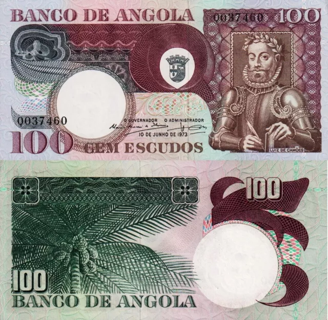 ANGOLA - 100 Escudos 1973 FDS - UNC