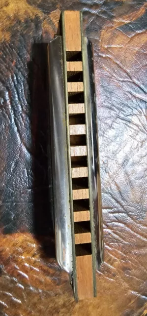 Hohner Blues Harp Model 532/20 Ms 10-Hole Diatonic Harmonica In The Key Of A