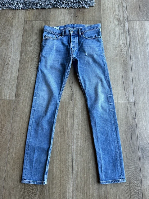 DIESEL TEPPHAR MENS Jeans W31 L32 Slim Carrot Medium Blue Wash