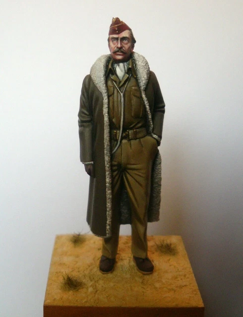 Figurine Soldat Britannique Guerre De Crimée 1854 - 54mm Chota Sahib (Peint, Plomb) N°90