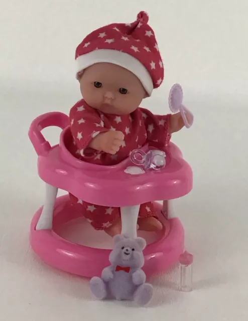 Berenguer Doll My Sweet Lots To Love Babies 5" Mini Nursery PlaySet Walker Lot