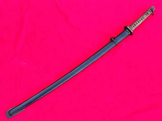 Military Japanese 95 Type Army Sword Samurai Katana Brass Handle ~Serial Number
