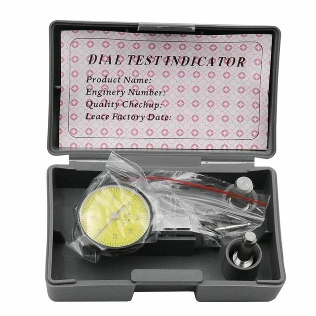 513-404 Dial Test Indicator Analog Display Metal Range 0-0.8mm Accessories