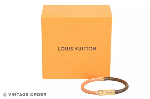 Louis Vuitton Brown Leather Bracelet ref.909187 - Joli Closet
