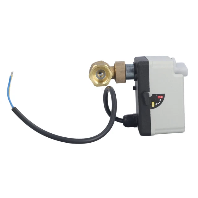 QINERSAW Valvola a Sfera a 3 Vie DN15 1/2 in Ottone Con Maniglia in