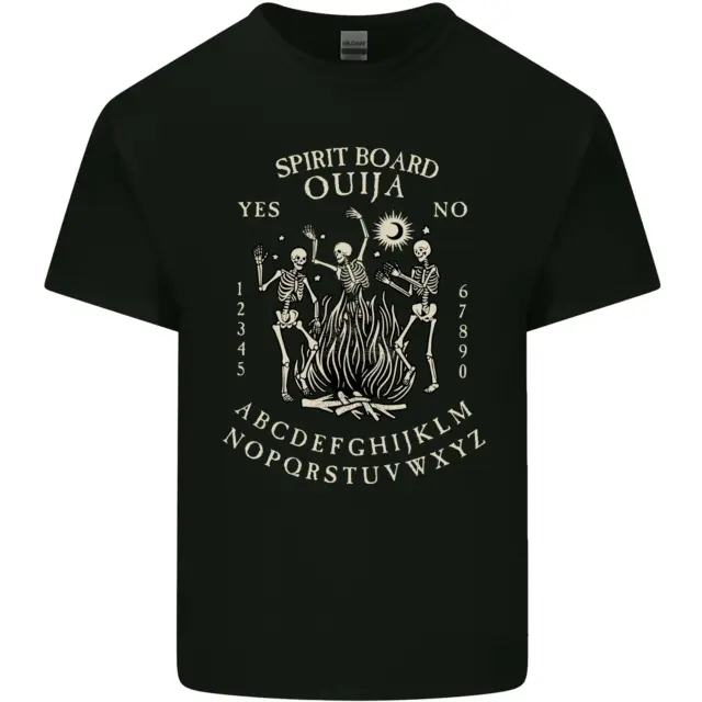 Ouija Spirit Board Halloween Dämonen Geister Herren Baumwolle T-Shirt Top