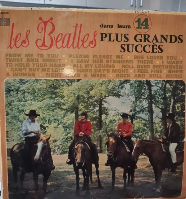LP 33t.   THE BEATLES - Dans leurs 14 plus grands succès