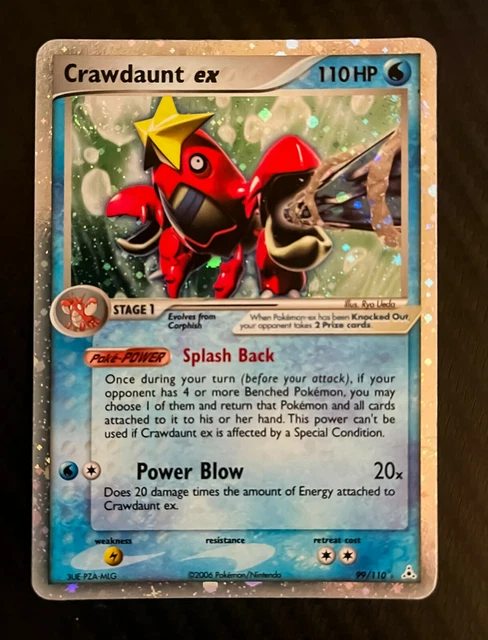 PSA8】シザリガーex 英語 99/110 crawdaunt 800px