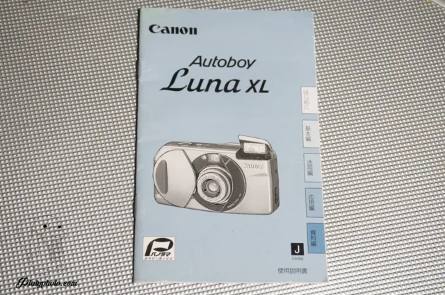 -Jp- Canon Autoboy Luna Xl Mode D'emploi Notice Manual