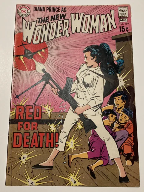 Wonder Woman #189 - DC - 1970 - Bronze Age - VG/FN