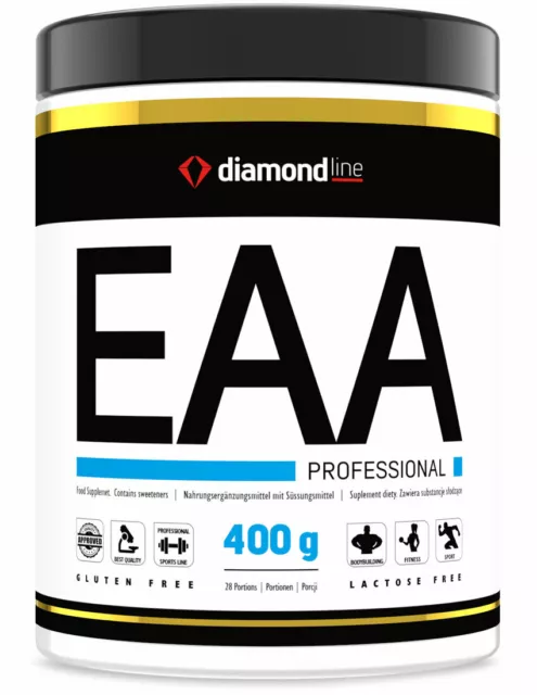 EAA Pulver - Hoch Dosiert - 400g - Orange - Diamond Line / Hi Tec Nutrition