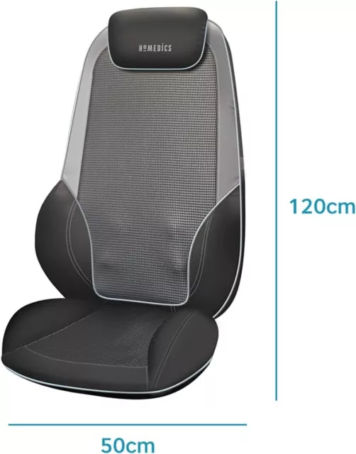 HoMedics Shiatsu Max 2.5 Massageauflage Massagesitz cbs-2170-eux 2