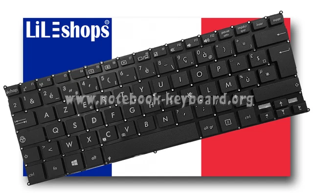 Clavier Français Original Pour Asus MP-13K96F0-9209 AEXKAF00010 0KNB0 Clavier Français Original Pour Asus MP-13K96F0-9209 AEXKAF00010 0KNB0
