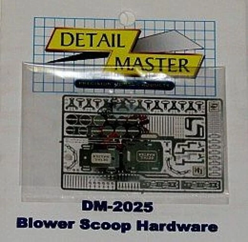 Detail-Master Blower Scoop Hardware Kit - Plastic Model Vehicle Accessory Kit